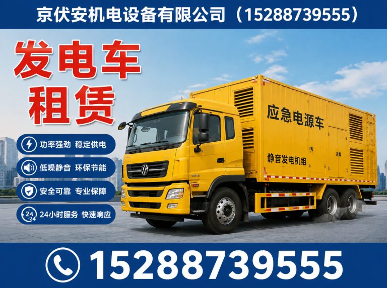 舟山发电车租赁展示图
